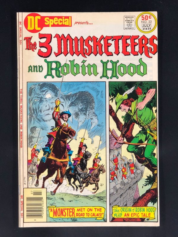 DC Special #22 (1976) The 3 Musketeers & Robin Hood