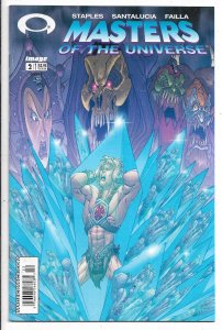 MASTERS OF THE UNIVERSE # 2  IMAGE  2002 COVER A  rare  newsstand   n184x