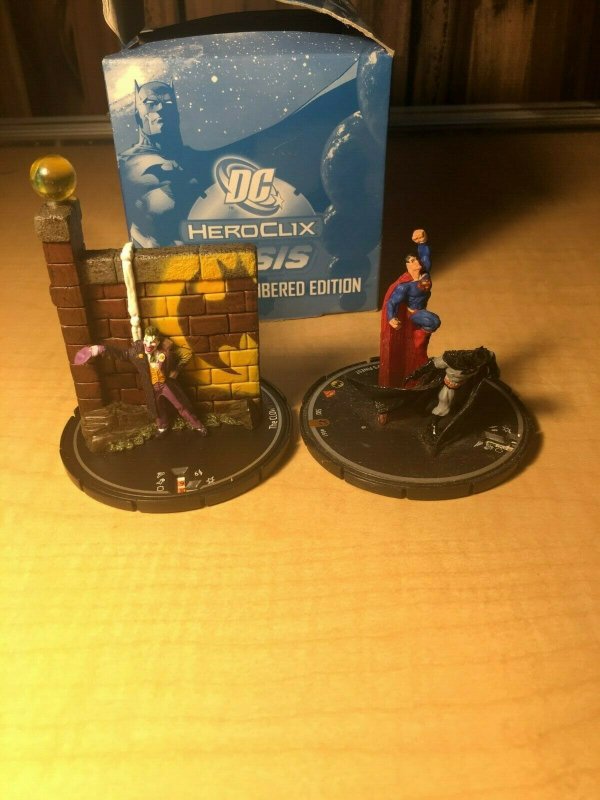 DC Heroclix Batman and Superman: World's Finest and Clown Prince of Crime MFT4