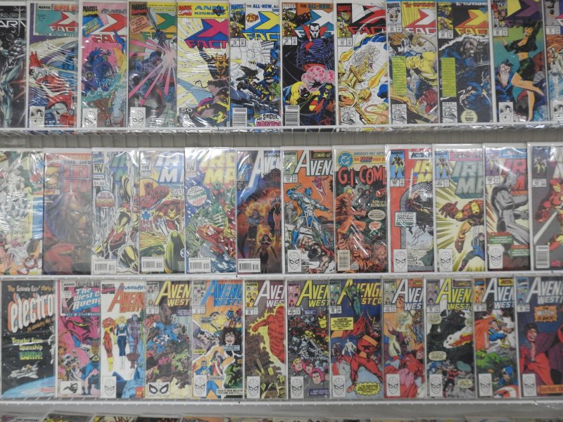 Huge Lot 140+ Comics W/ X-Force, Iron Man, X-Factor+ Avg VF- Condition!