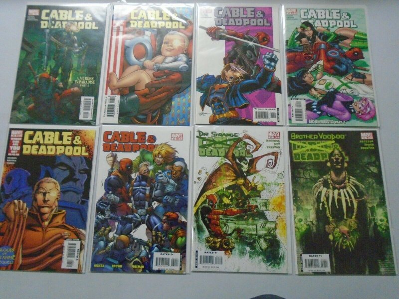 Cable & Deadpool From: #3-48 16 Different Books 8.0 VF (2004-2008)