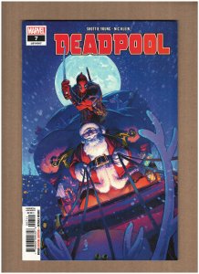 Deadpool #7 Marvel Comics 2019 Skottie Young Santa Claus NM 9.4