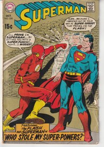 Superman(vol. 1) # 220  Superman and The Flash !