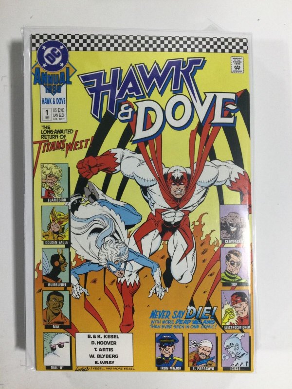 Hawk and Dove Annual #1 (1990) NM3B117 NEAR MINT NM