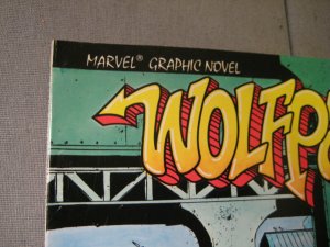 Marvel Graphic Novel #31 Wolfpack (Marvel Comics 1987) 
