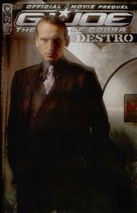 G.I. Joe Movie Prequel-Destro #2B VF ; IDW | Christopher Eccleston