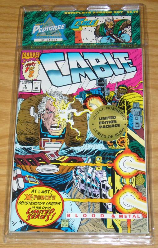 Treat Pedigree Collection: Cable VF/NM blood & metal - new mutants 87 (2nd)