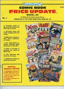 Overstreet Price Guide Supplement #1  1982  VG/F  (magazine sized)