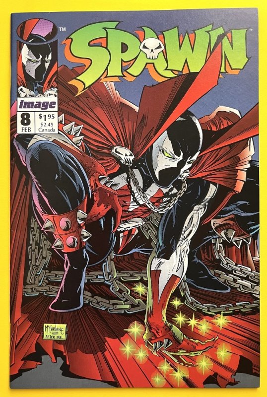 Spawn 8 VINDICATOR 1ST APPEARANCE (1993)