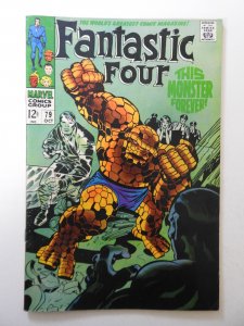 Fantastic Four #79 (1968) FN Condition! indentations fc