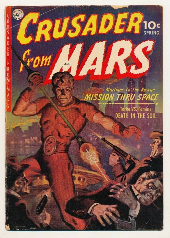 Crusader from Mars (1952 Ziff Davis) #1 GD/VG