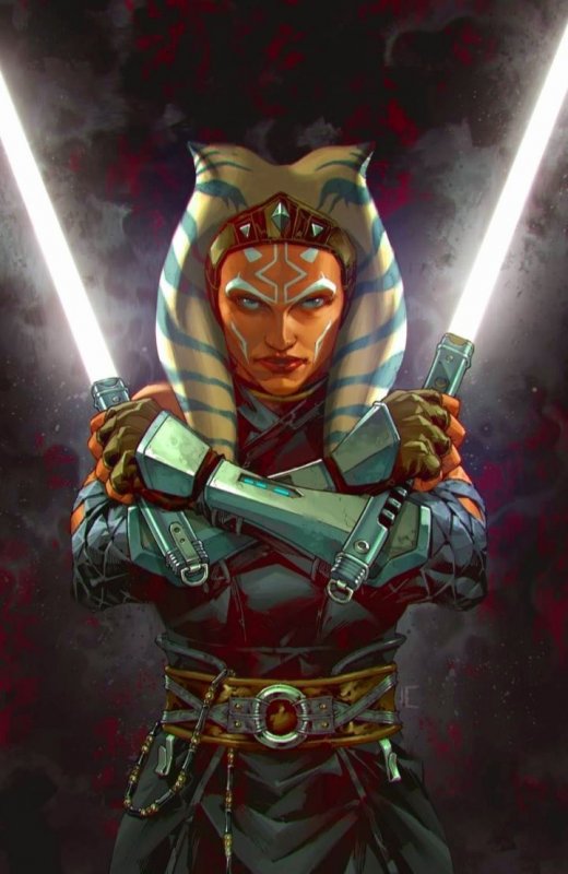 Star Wars Mandalorian #6 HOT* KAEL NGU EXCLUSIVE JEDI AHSOKA VIRGIN VARIANT 2 PK