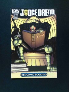 Judge Dredd Classics FCBD #0  IDW Comics 2013 VF+