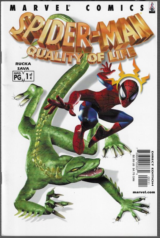 Spider-Man: Quality of Life #1 (Marvel, 2002) NM