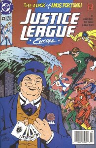 Justice League Europe #43 (Newsstand) VF ; DC | Gerard Jones