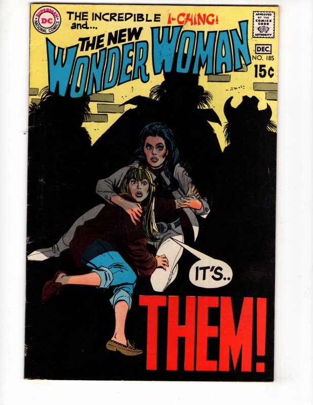 Wonder Woman #185 (1969) Silver Age DC Classic !!!