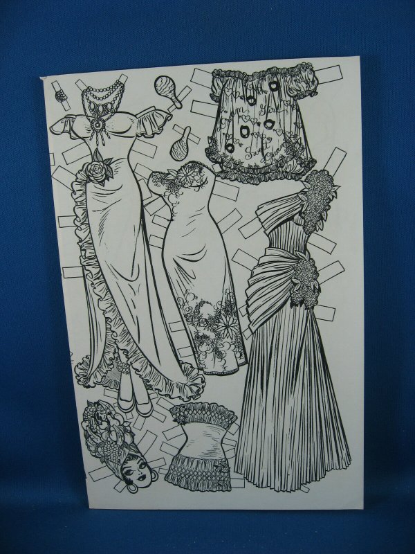 KATY KEENE Fashions Dolls Fan Club Pin-Ups 1 with Envelope Fan Club Cards NM