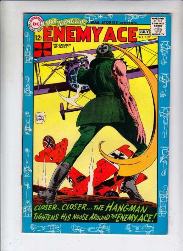 Star Spangled War Stories #139 (Jul-68) VG/FN+ Mid-Grade Enemy Ace