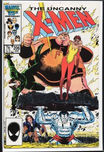 The Uncanny X-Men #206 (1986) X-Men