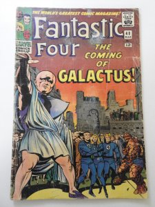 Fantastic Four #48 (1966) GD Cond 1st app of Galactus and the Silver Surfer!