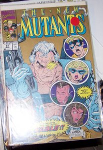 NEW MUTANTS  # 87 1980  GOLD VAR COVER 1ST CABLE KEY X FACTOR LIEFELD MCFARLANE