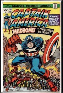Captain America #193 (1976) Captain America and the Falcon