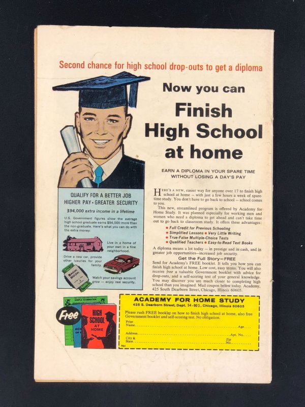 Captain America #127 (1970) VG-