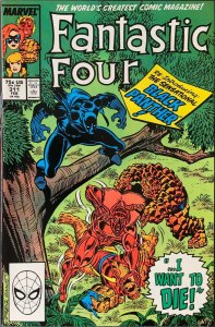 FANTASTIC FOUR Comic Issue 311 — 1988 MARVEL Universe VF+ Cond - Black Panther