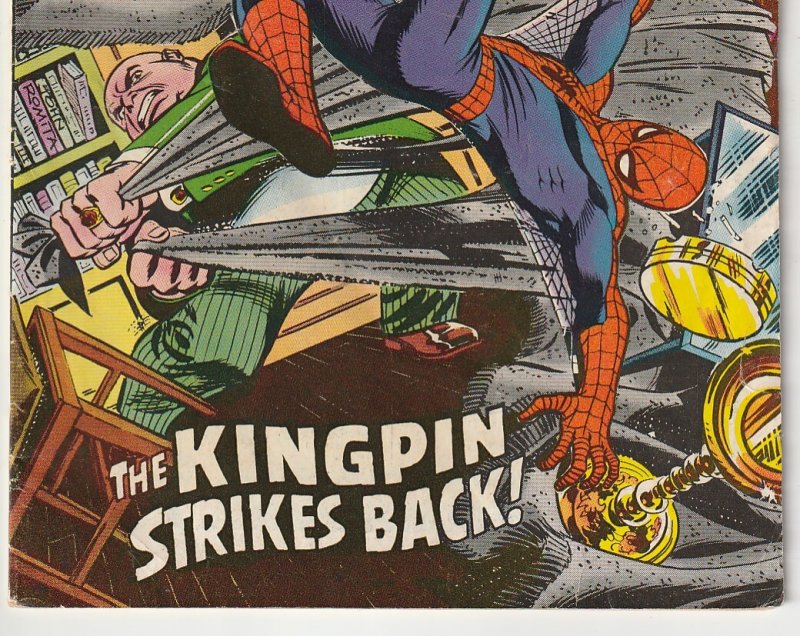 Marvel Tales # 64 Re: Amazing Spiderman # 84 Spidey vs  Kingpin and  Schemer !