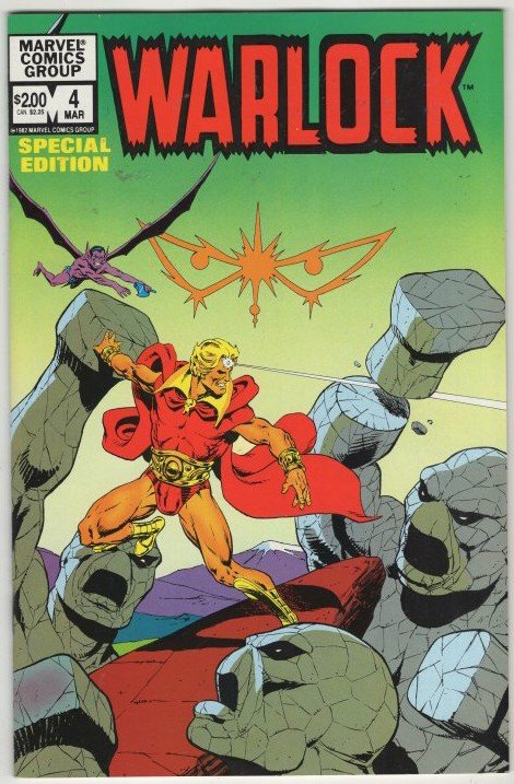 Warlock #4 Jim Starlin Bronze Marvel 1¢ AUCTION! No Resv! SEE More!