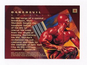 1996 Marvel Masterpieces #96 Daredevil