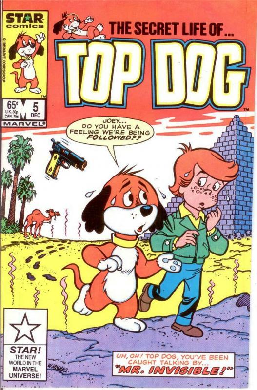 TOP DOG 5 VF-NM Dec. 1985