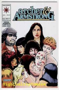 ARCHER & ARMSTRONG #13, NM+, Valiant, Mike Baron, John Dixon, 1992,more in s