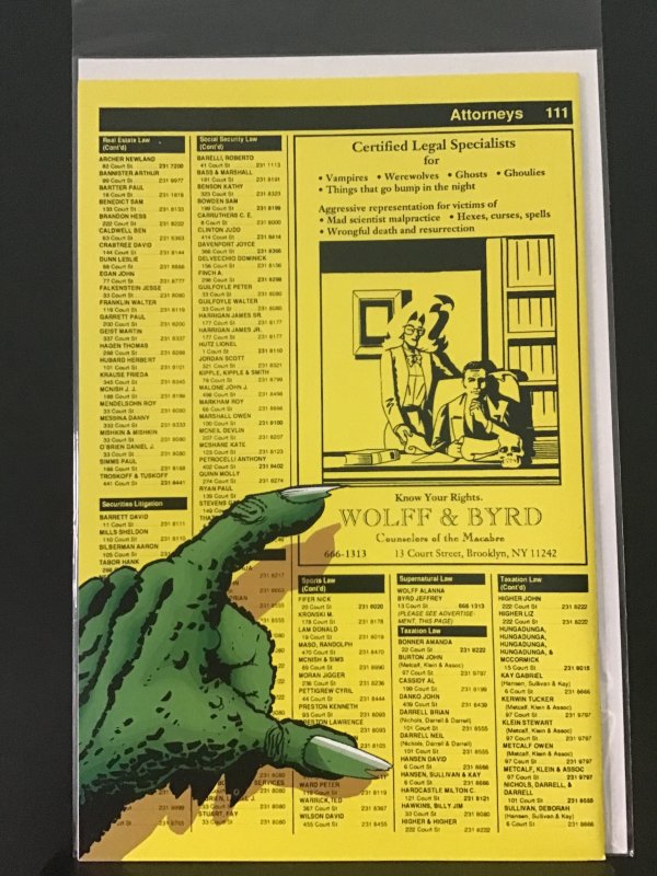 Wolff & Byrd, Counselors of the Macabre: Greatest Writs