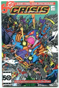 CRISIS ON INFINITE EARTH #12 1986- Wolfman- Perez- NM-