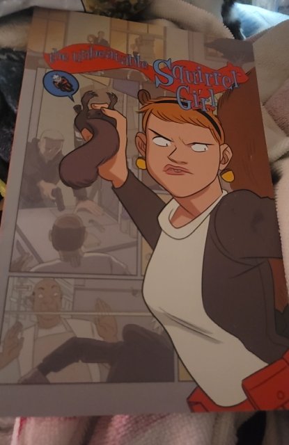 unbeatable squirrel girl blank drawing/writing book