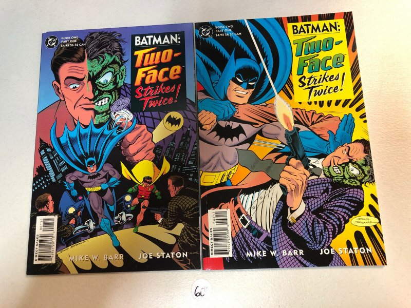 Batman Two-Face Strikes Twice (1993) #1 & 2 (VF/NM) Complete Set Flip Book  | Comic Books - Modern Age, DC Comics, Batman / HipComic