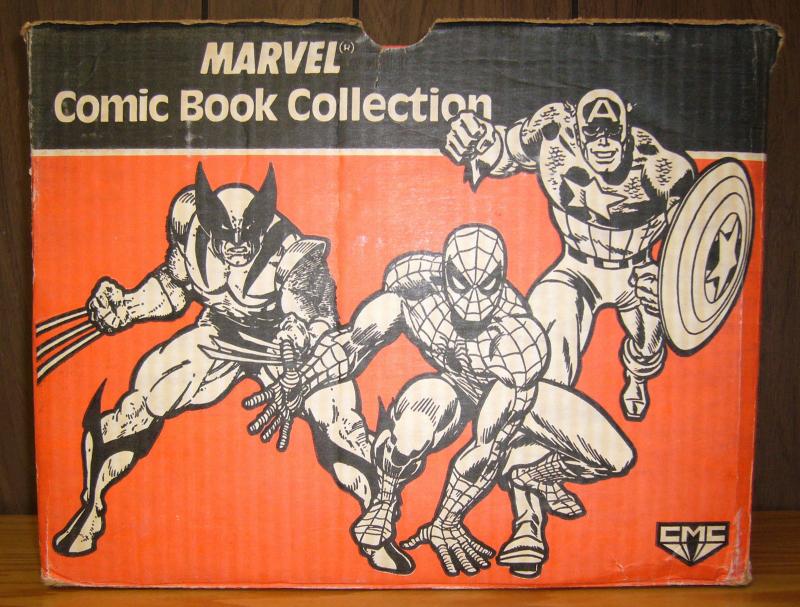 Marvel Comic Book Collection box from CMC 1989 - short box - storage  spider-man
