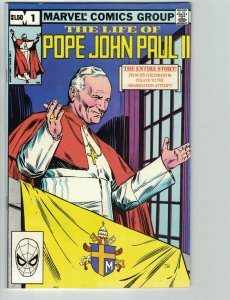 Life of Pope John Paul II, The #1 VF; Marvel | we combine shipping