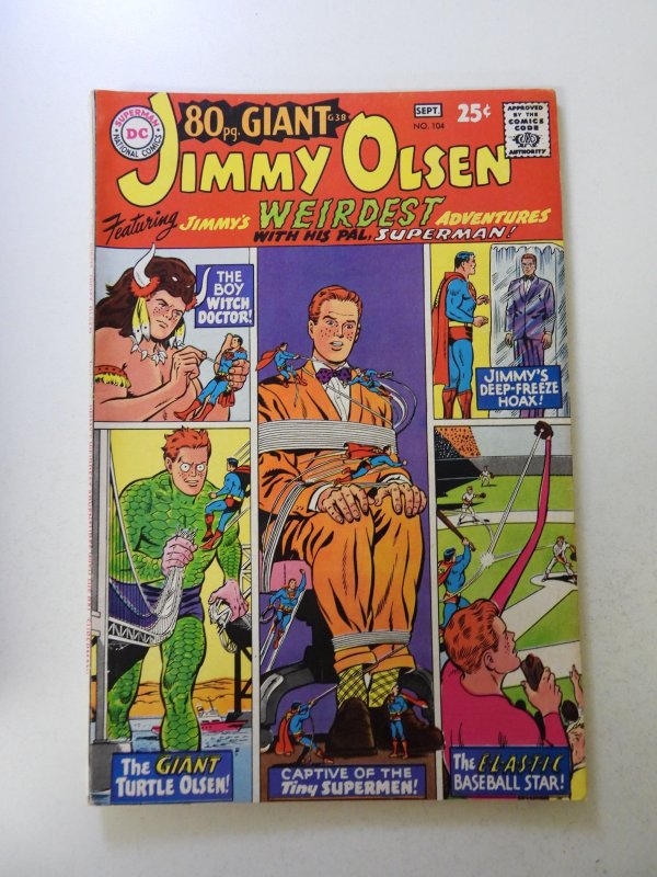 Superman's Pal, Jimmy Olsen #104 (1967) FN/VF condition
