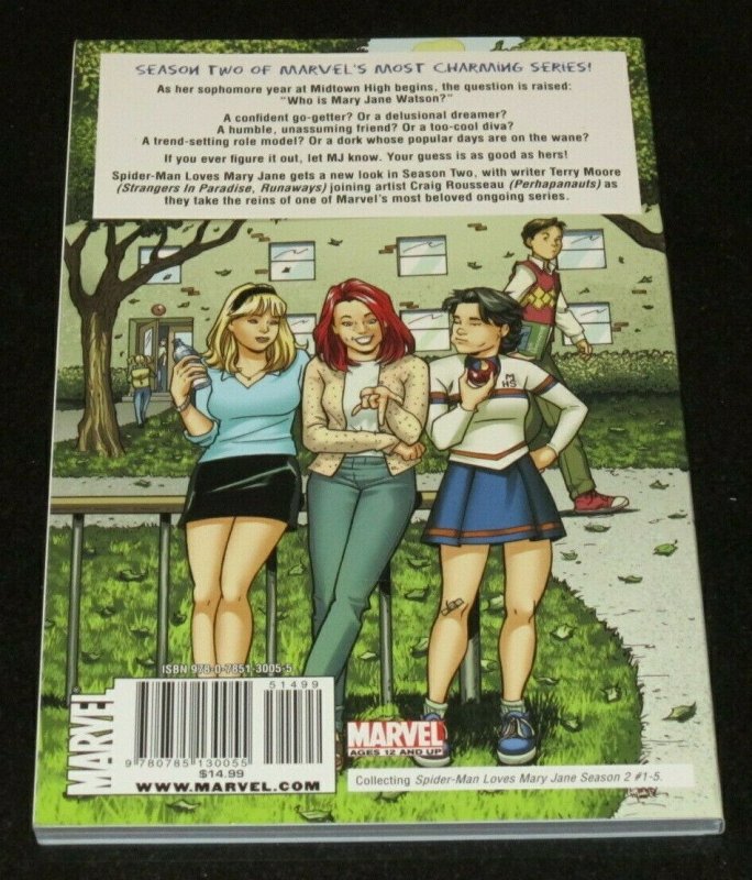 Spider-Man Loves Mary Jane Sophmore Jinx VF/NM 2008 Marvel Comics GN TPB