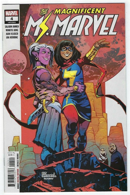 Magnificent MS Marvel # 4 Cover A NM Marvel 