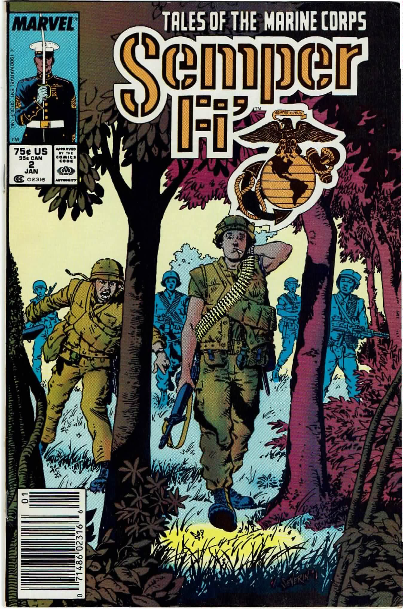 Semper Fi': Tales Of The Marine Corps #2 Newsstand NM | Comic Books -  Copper Age, Marvel, War  HipComic