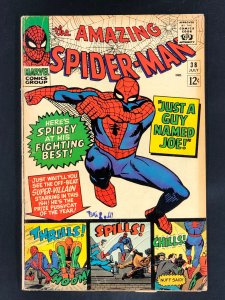 The Amazing Spider-Man #38 (1966) GD/VG 2nd Mary Jane Watson