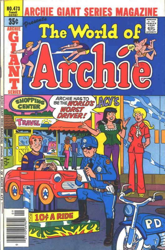 Archie Giant Series Magazine #473 FN; Archie | save on shipping - details inside 