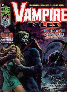 Vampire Tales #3 VG ; Marvel | low grade comic Morbius