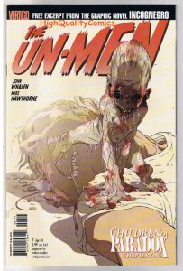 UN-MEN #7, NM, Mike Hawthorne, John Whalen, 2007 2008, more Vertigo in store