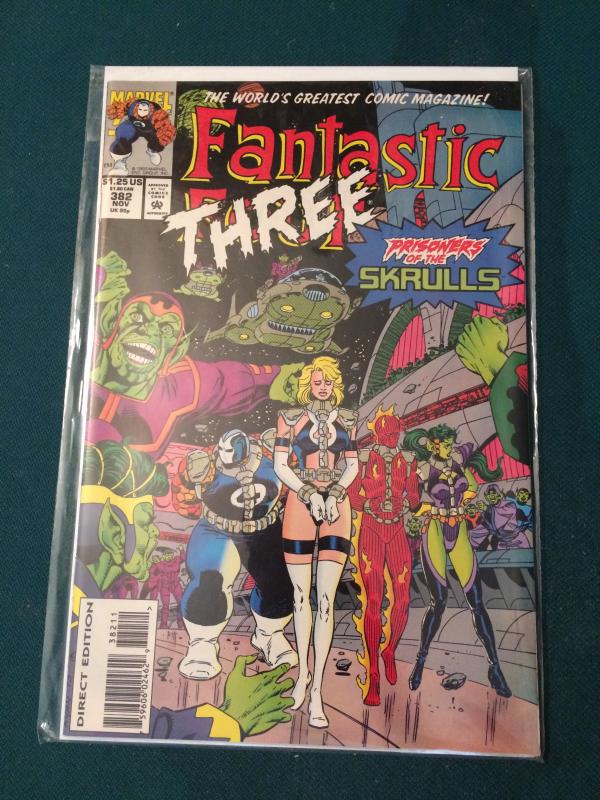 Fantastic Four #382 Prisoners of the SKRULLS!