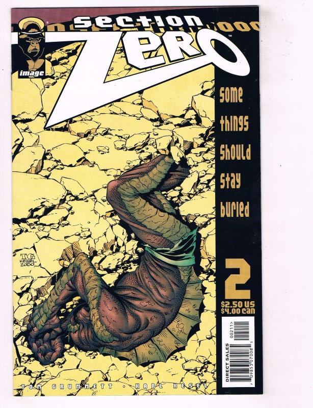 Lot Of 3 Section Zero Image Comic Books # 1 2 3 Karl Kesel 1st Prints MS4