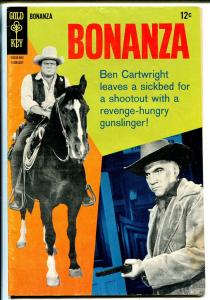 Bonanza #27 1967-Gold Key-Dan Blocker-Lorne Greene cover-TV series-VG